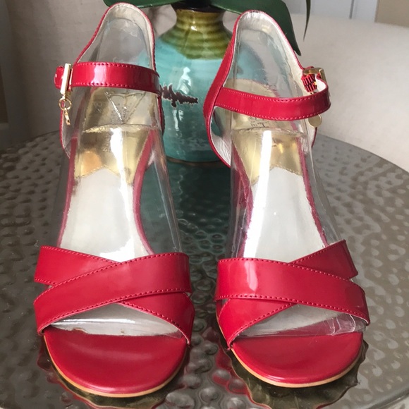 Vintage MICHAEL KORS 🔥RED🔥 Patent leather heels - Picture 3 of 8